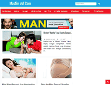 Tablet Screenshot of masfim.com